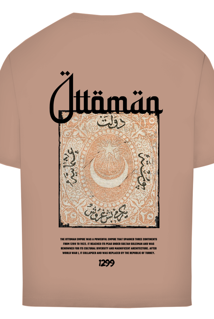 Ottoman Oversized T-Shirt – Design 1 – Produktansicht 7