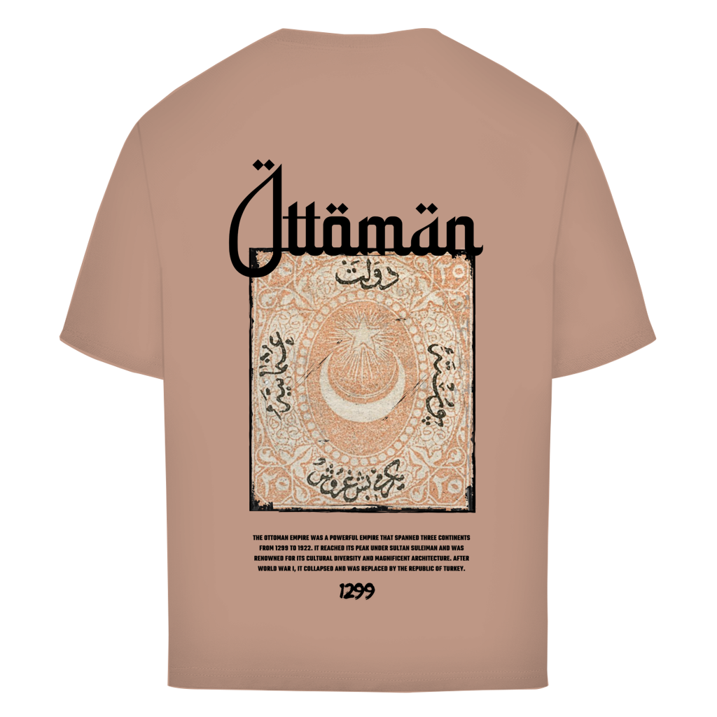 Ottoman Oversized T-Shirt – Design 1 – Produktansicht 7