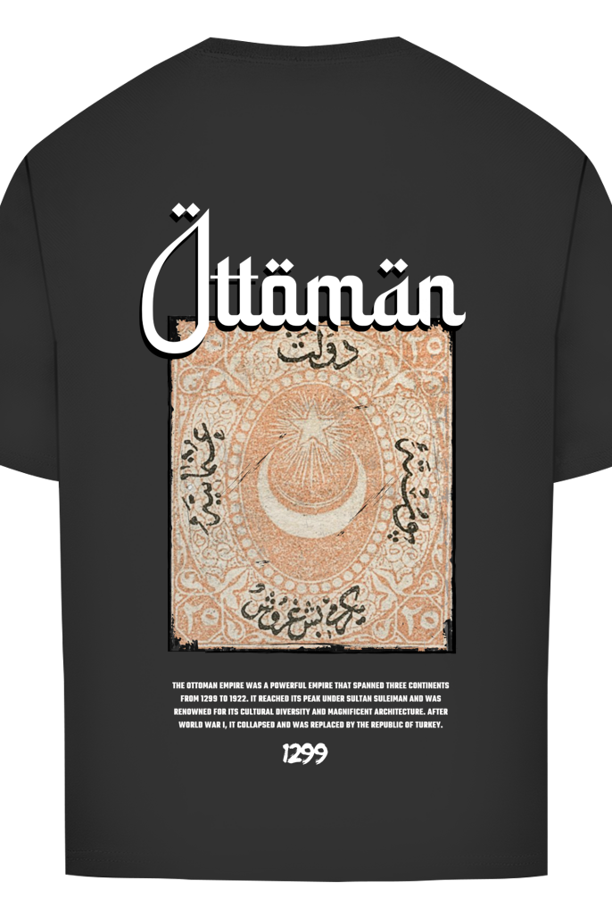 Ottoman Oversized T-Shirt – Design 1 – Produktansicht 6
