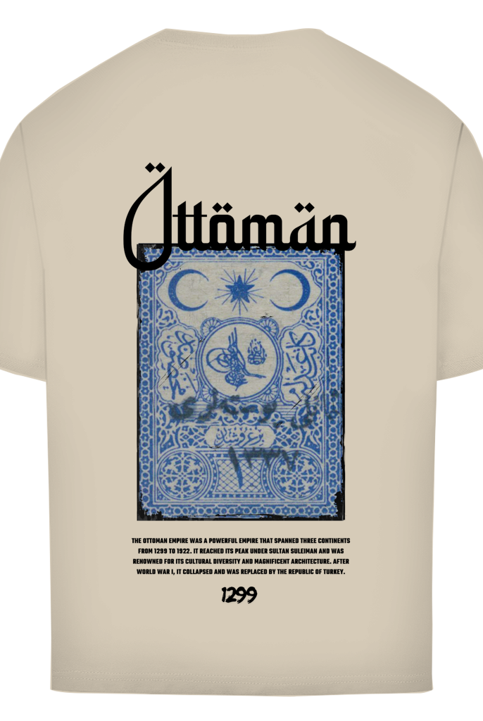 Ottoman Oversized T-Shirt – Design 3 – Produktansicht 6