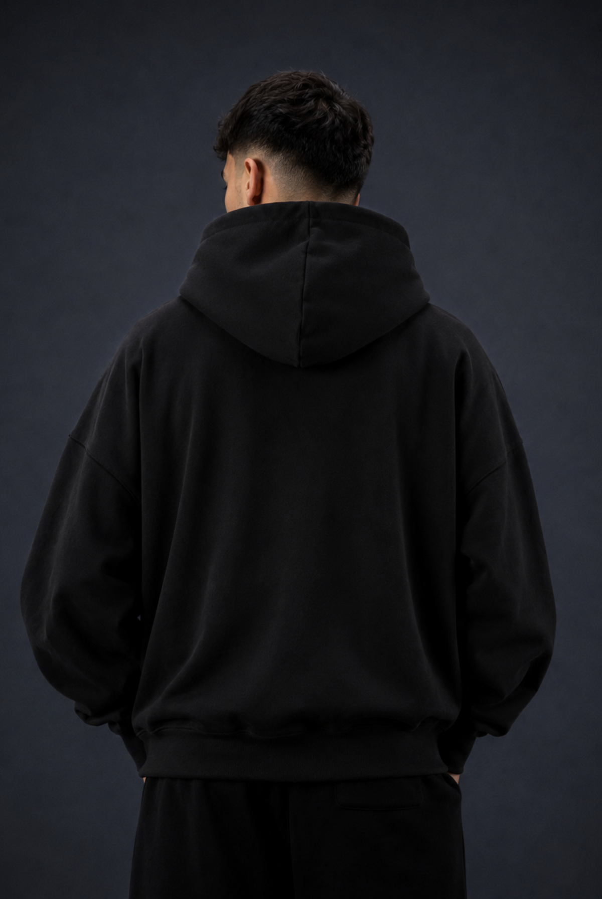 Galatasaray Oversized Zipper Hoodie – Design 1 – Produktansicht 3