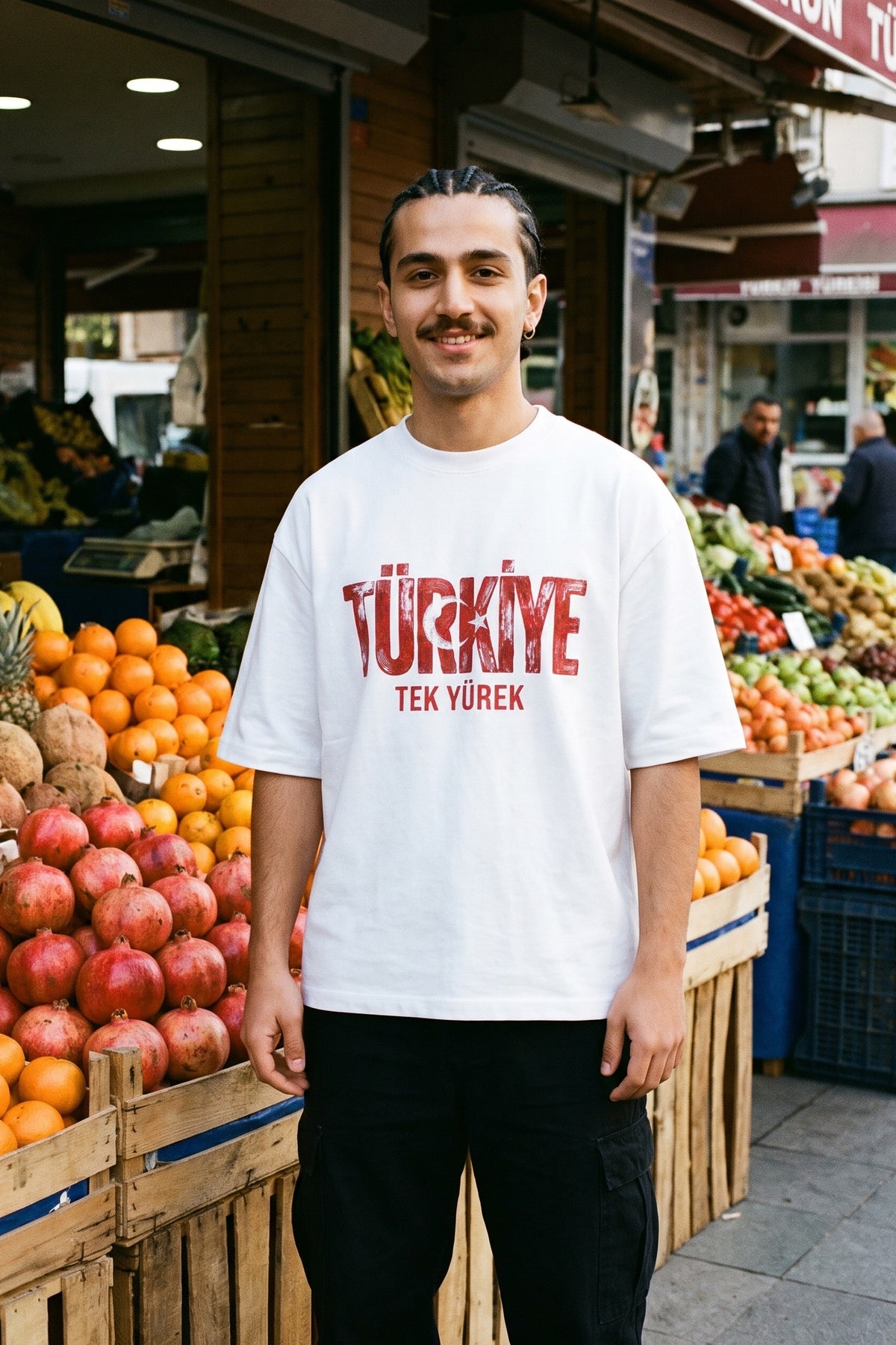 Türkiye Oversized T-Shirt – Ay Yıldız