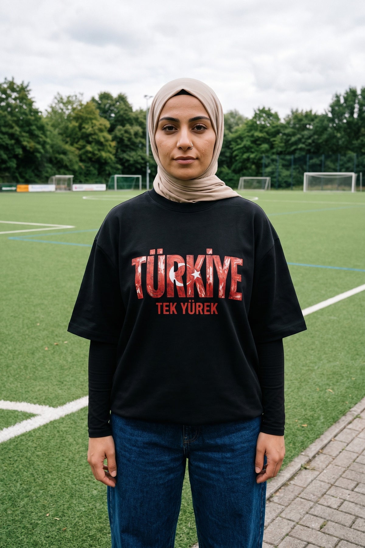 Türkiye Oversized T-Shirt – Ay Yıldız