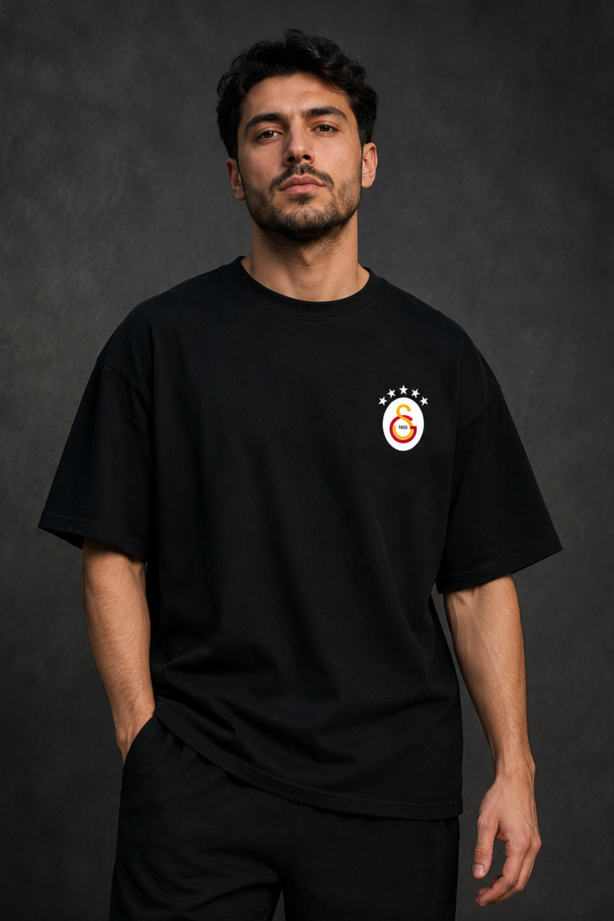 Galatasaray Oversized T-Shirt – Design 3 – Produktansicht