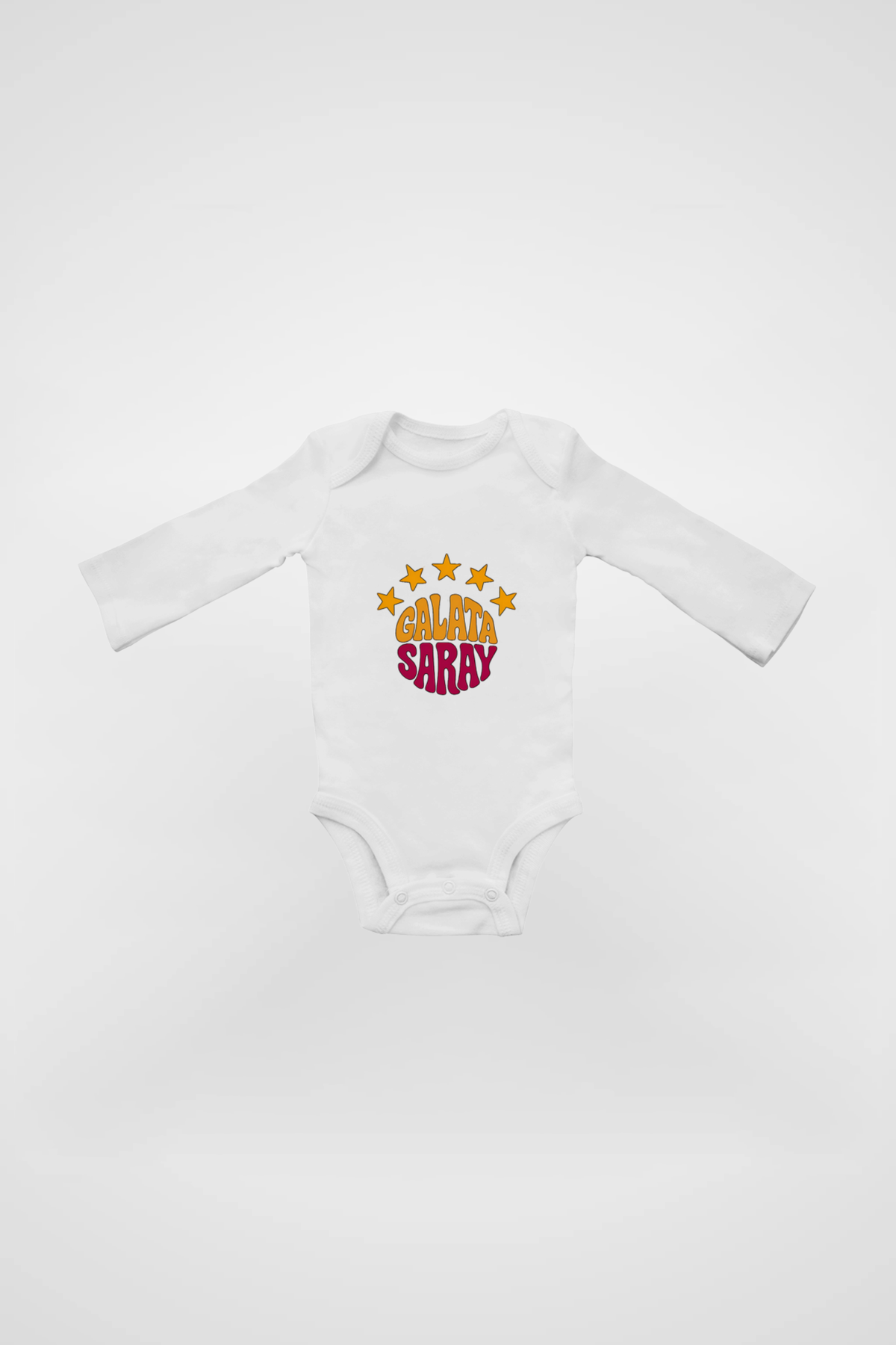 Galatasaray Bio-Babybody Langarm – Design 2 – Produktansicht 2