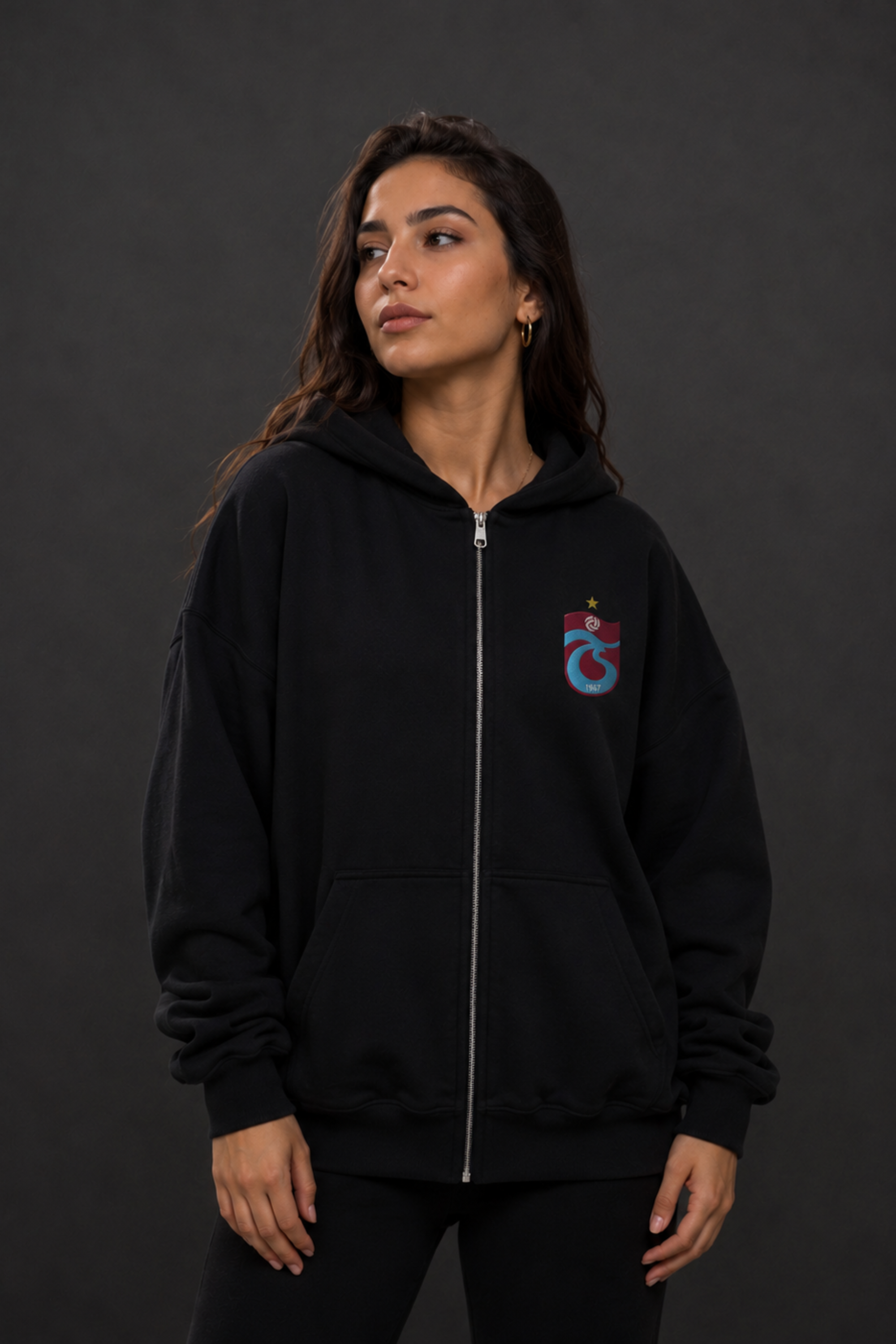 SALE – Trabzon Oversized Zipper Hoodie – geprüfte Retoure