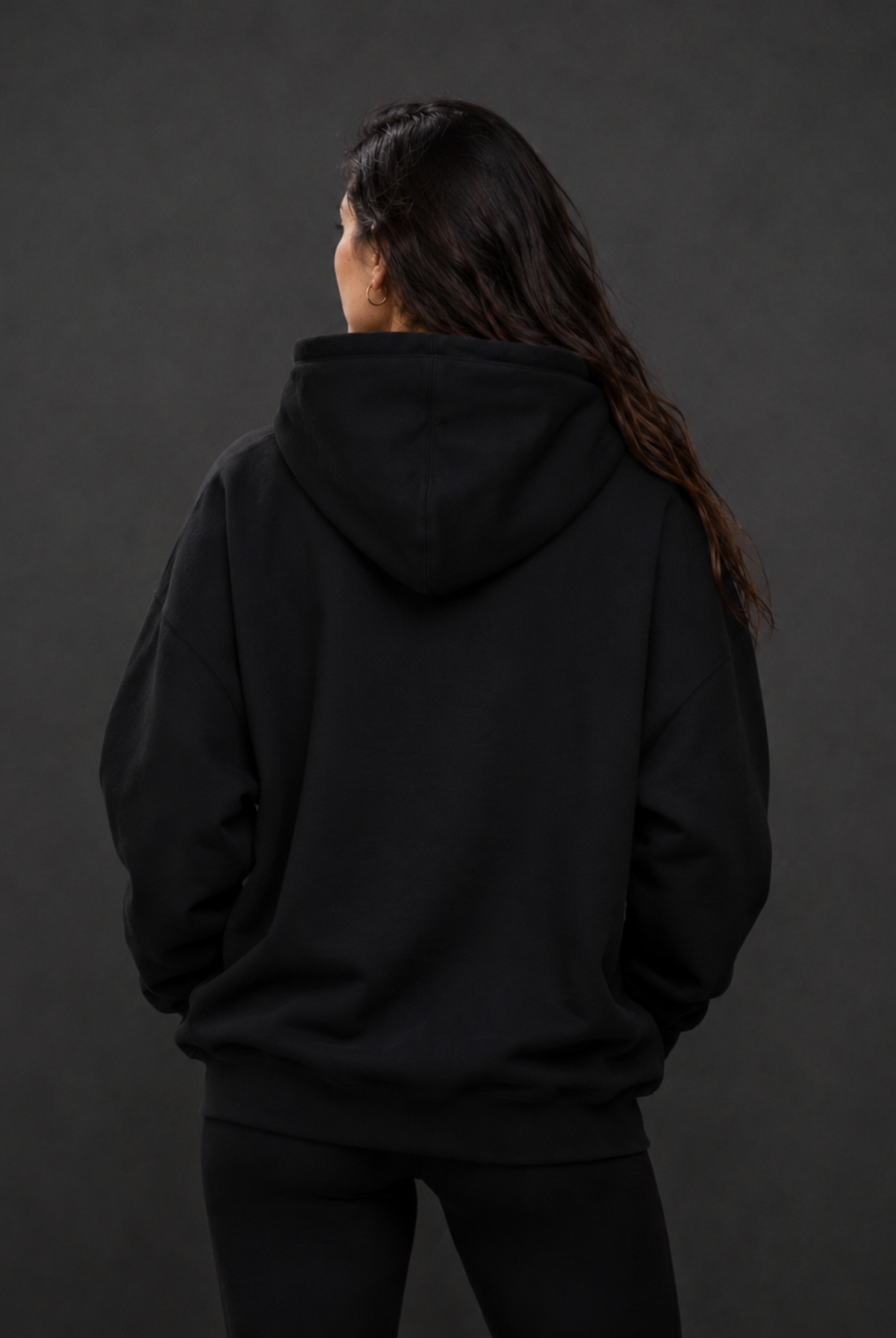 Göktürk Oversized Zipper Hoodie – Design 3 – Produktansicht 3