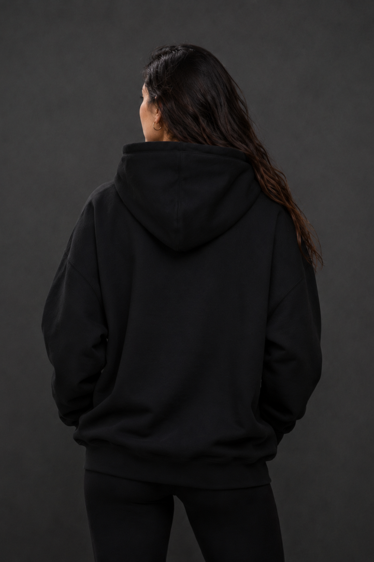 Göktürk Oversized Zipper Hoodie – Design 3 – Produktansicht 3