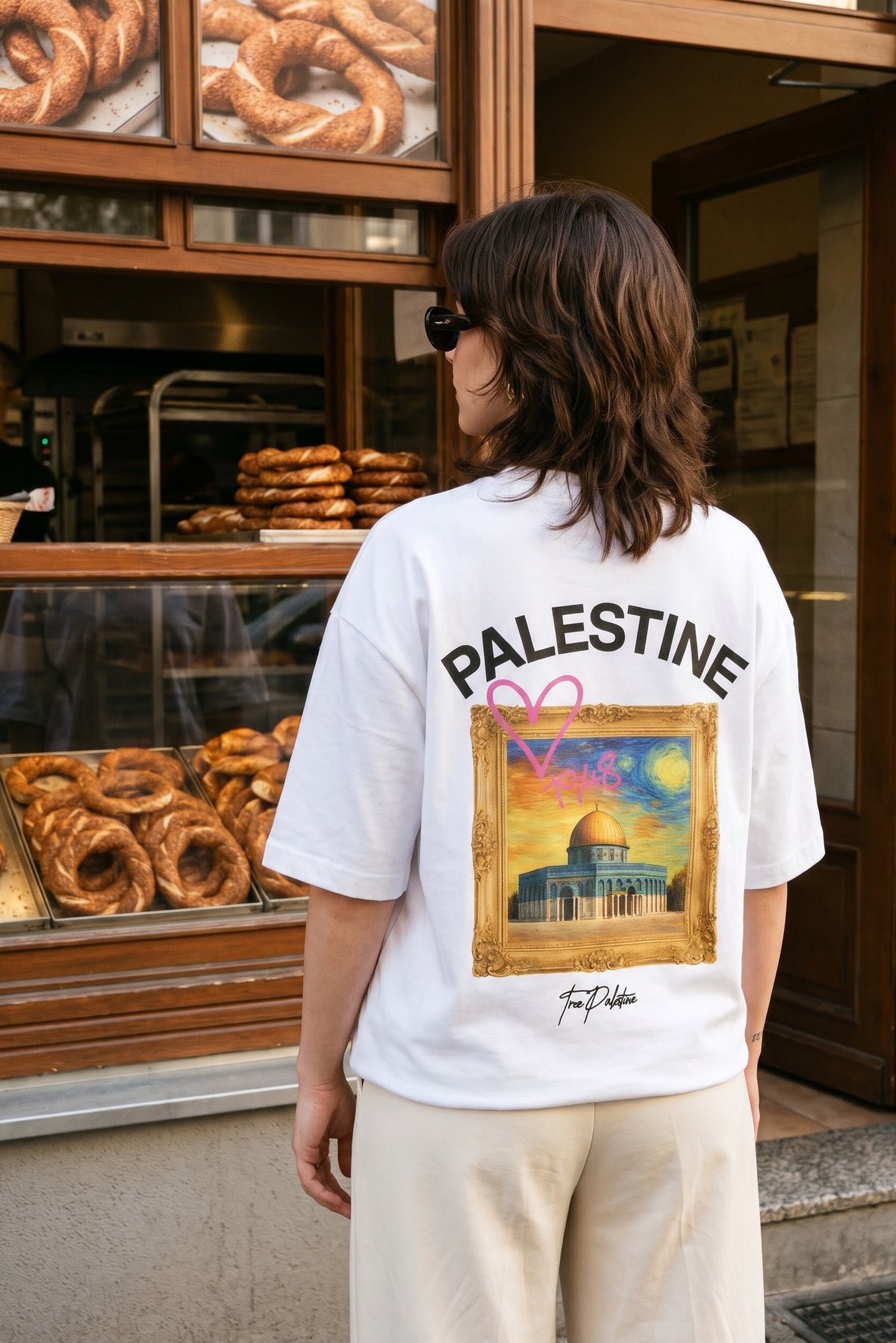 Palestine Oversized T-Shirt – Birlik