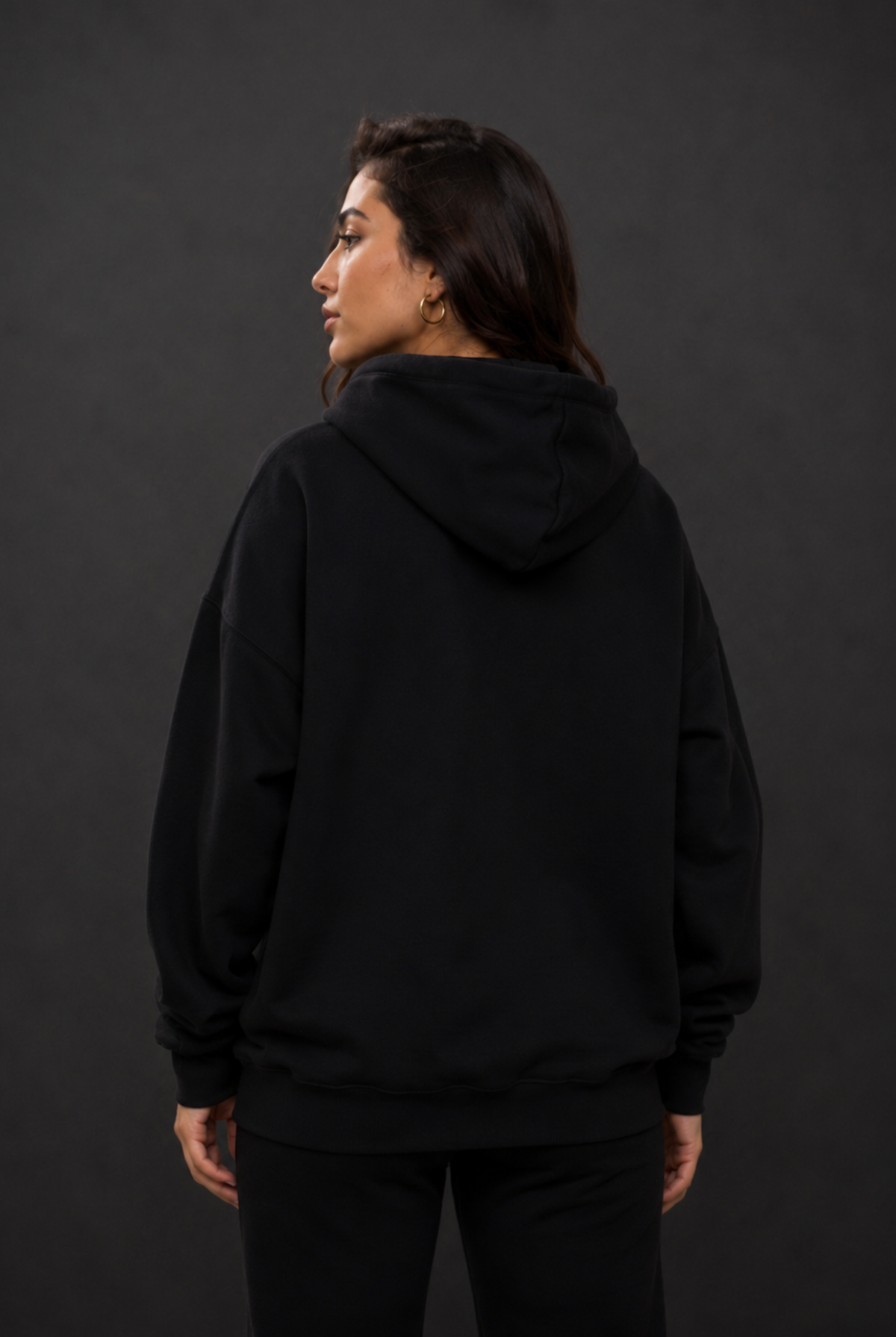 Trabzon Oversized Zipper Hoodie – Produktansicht 2