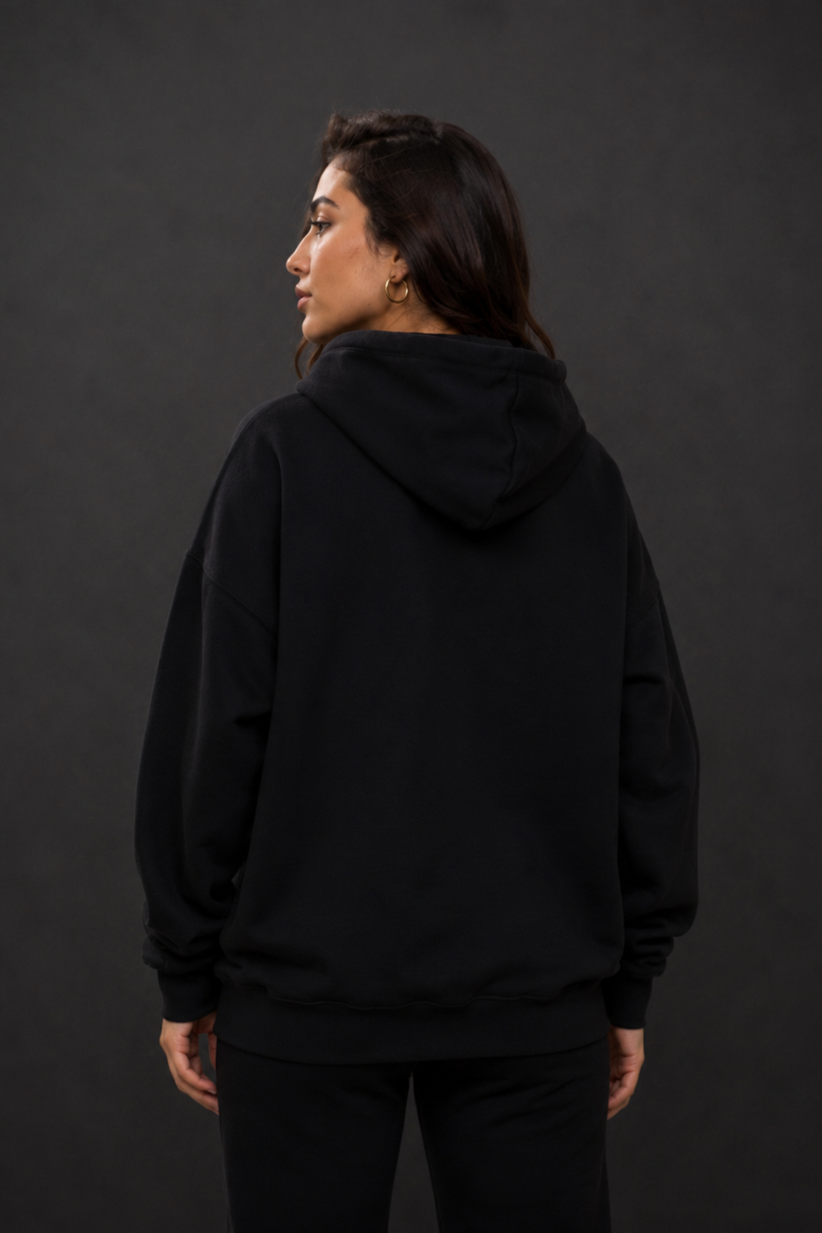Trabzon Oversized Zipper Hoodie – Produktansicht 2