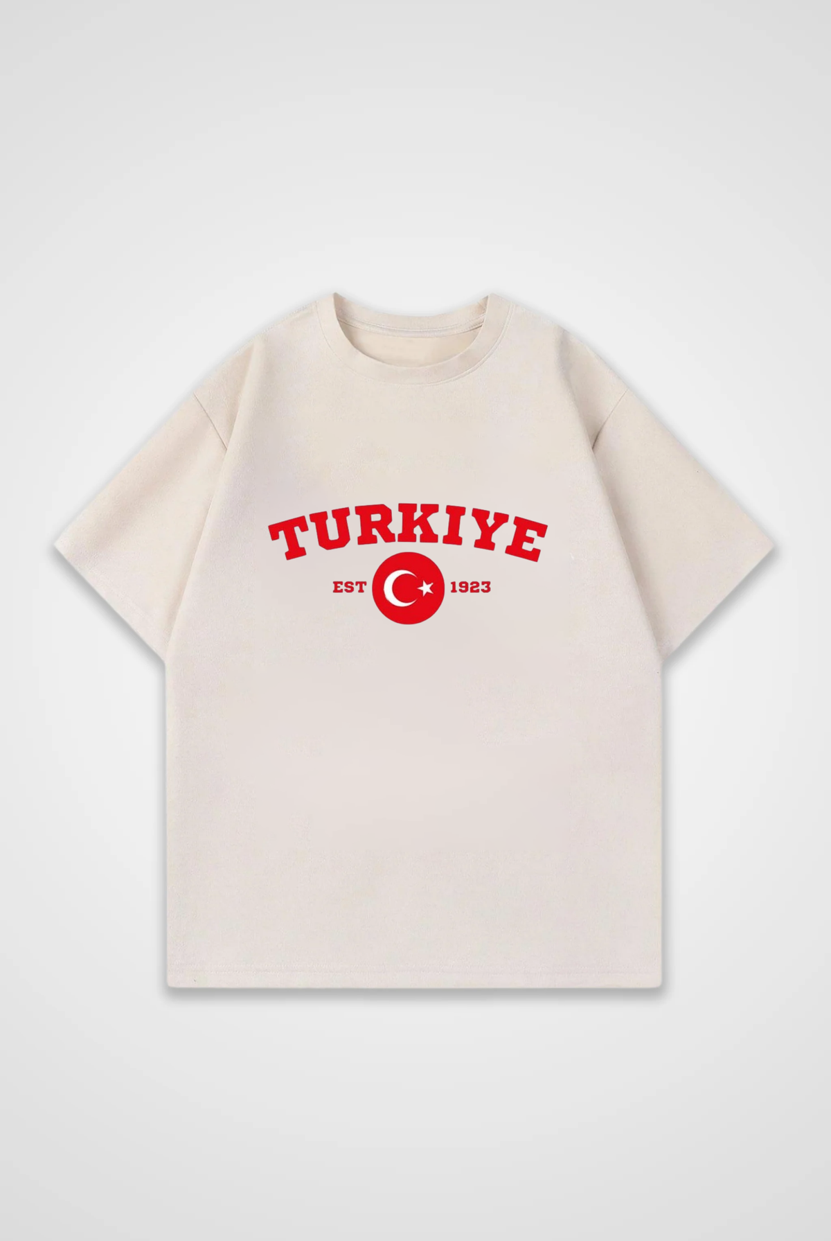 Türkiye Oversized T-Shirt – Design 7 – Produktansicht