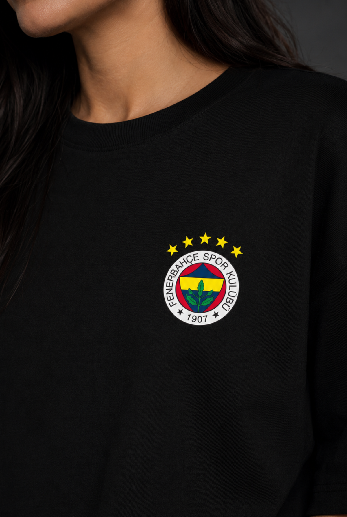 Fenerbahçe Oversized T-Shirt – Design 1 – Produktansicht 3