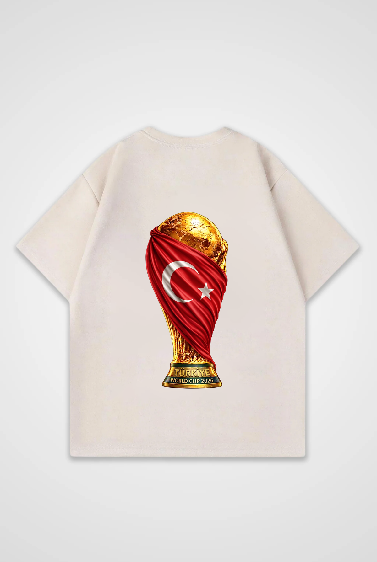 Türkiye Oversized T-Shirt – Design 6 – Produktansicht 3