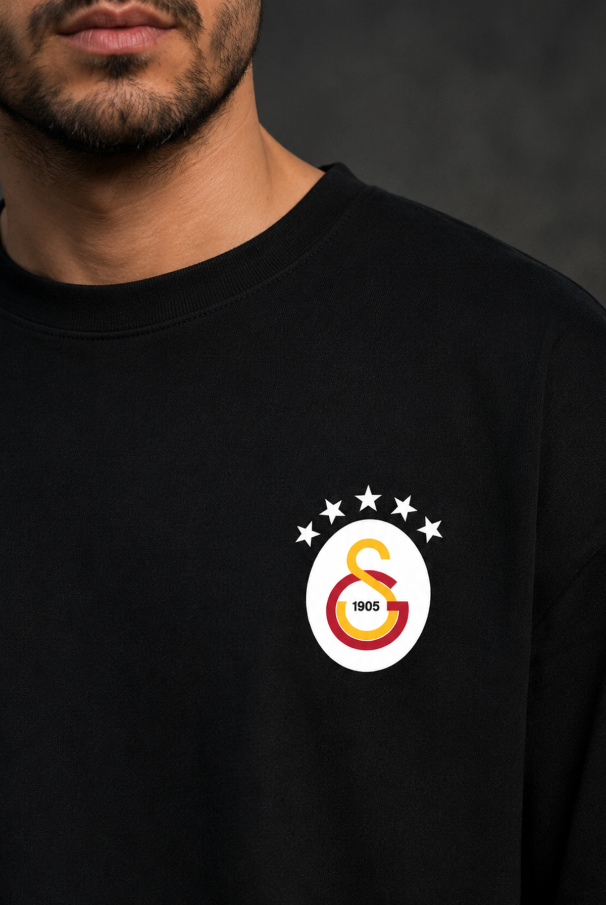 Galatasaray Oversized T-Shirt – Design 3 – Produktansicht 3