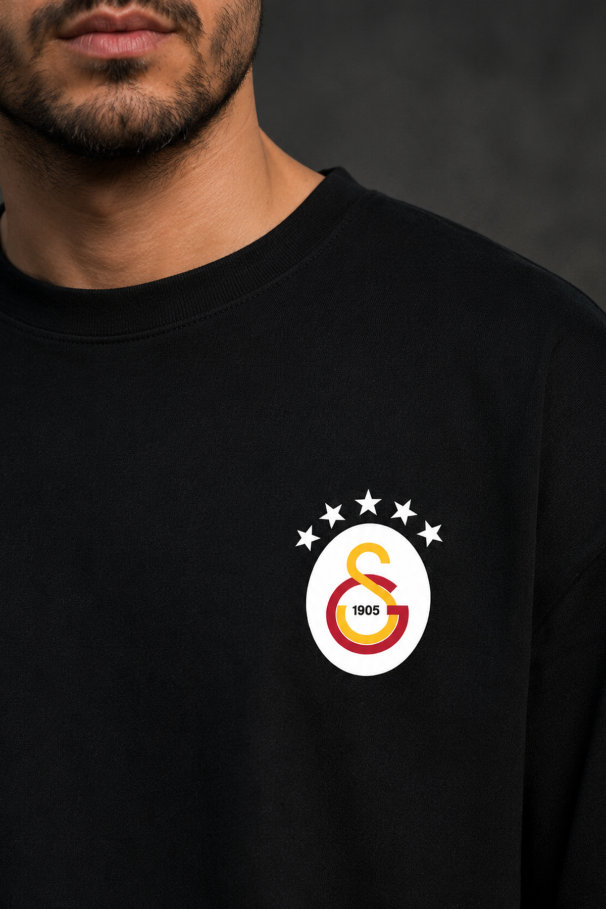 Galatasaray Oversized T-Shirt – Design 3 – Produktansicht 3