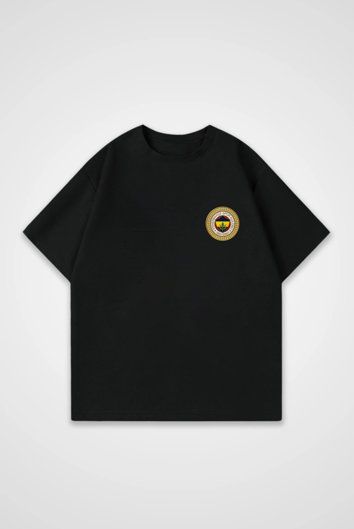 Fenerbahçe Oversized T-Shirt – Design 2 – Black