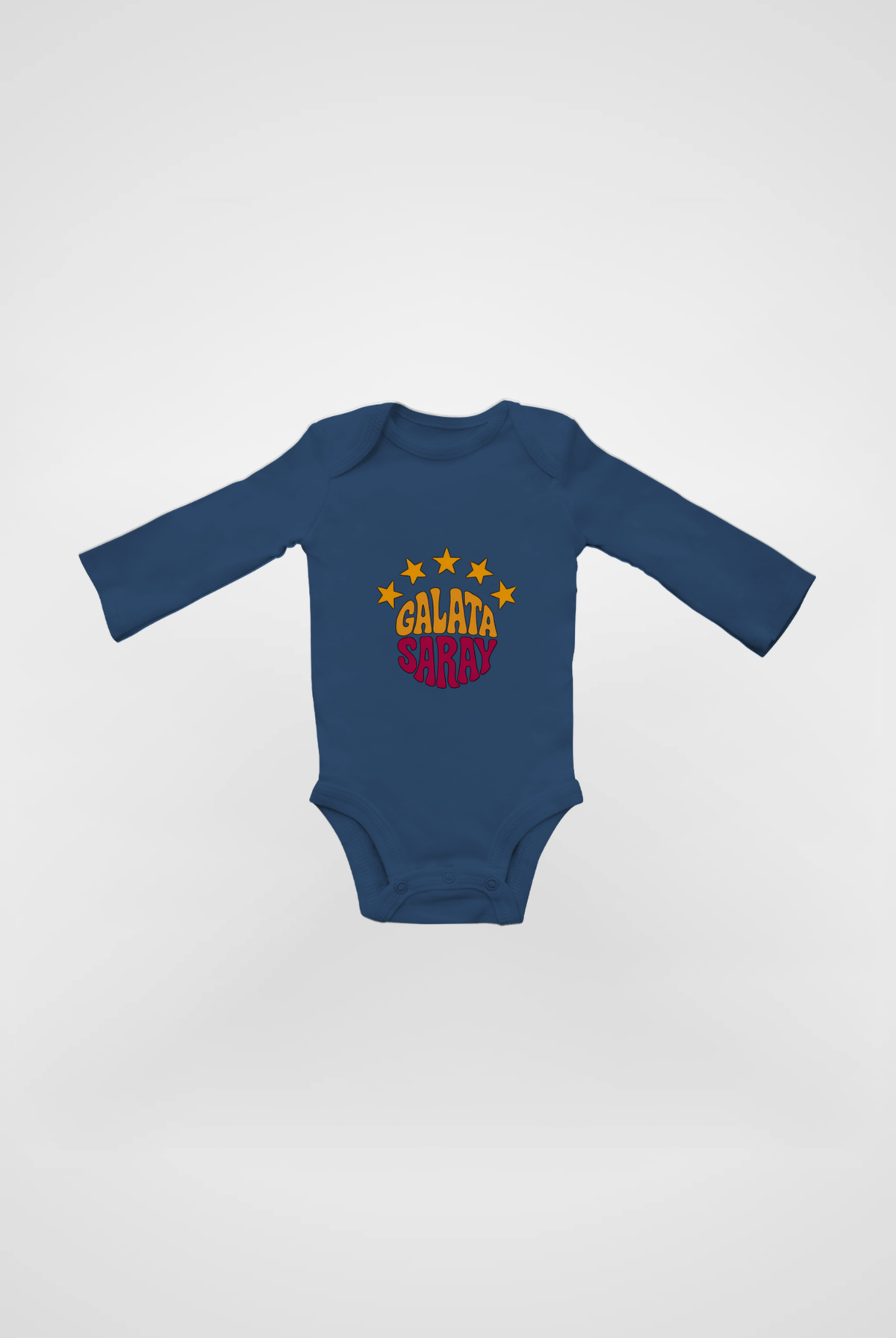 Galatasaray Bio-Babybody Langarm (0-18 Monate) in Nautical Navy