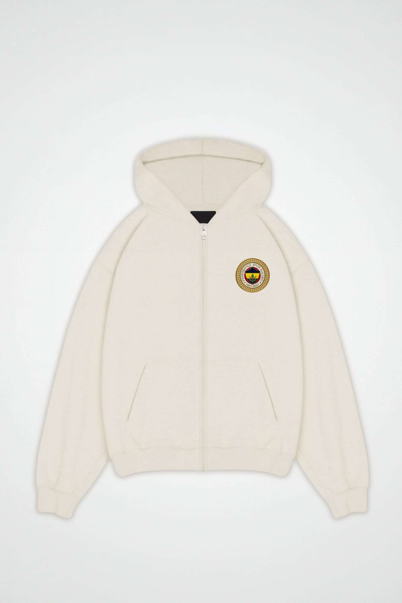 FENERBAHCE Oversized Zipper Hoodie Design 2 – Detailansicht
