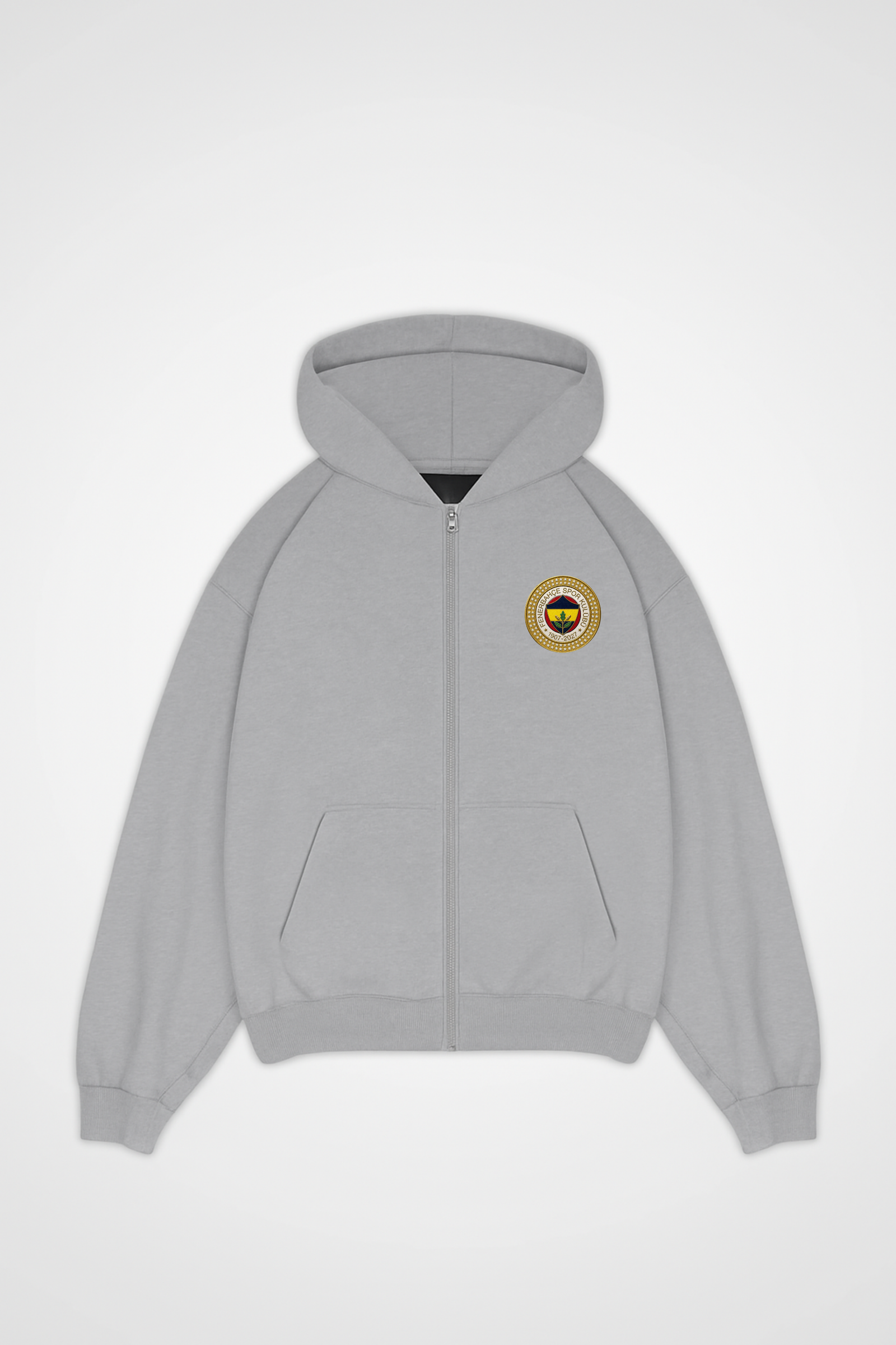 FENERBAHCE Oversized Zipper Hoodie Design 2