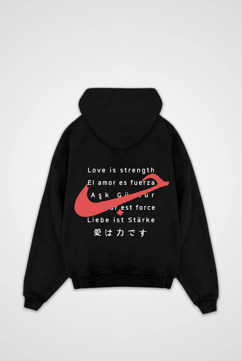 ASK Oversized Hoodie – Produktansicht