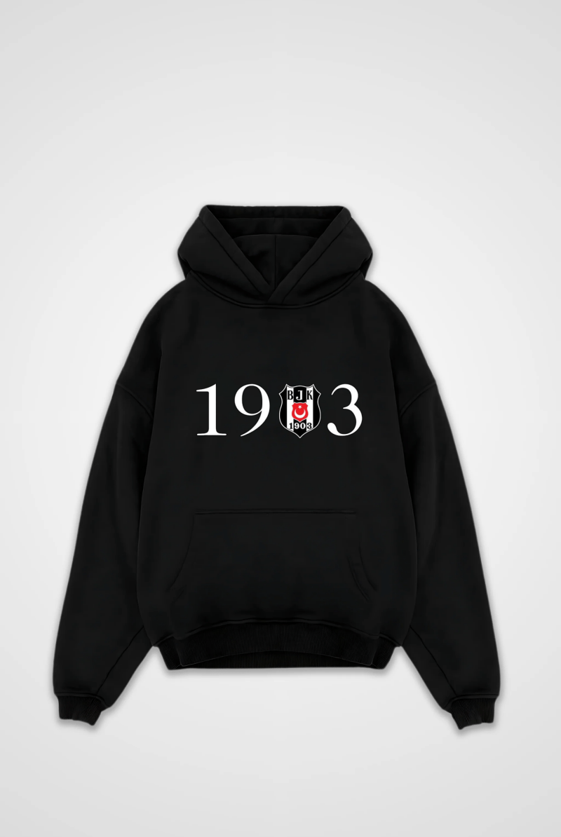 BESIKTAS Oversized Hoodie Design 2 – Produktansicht