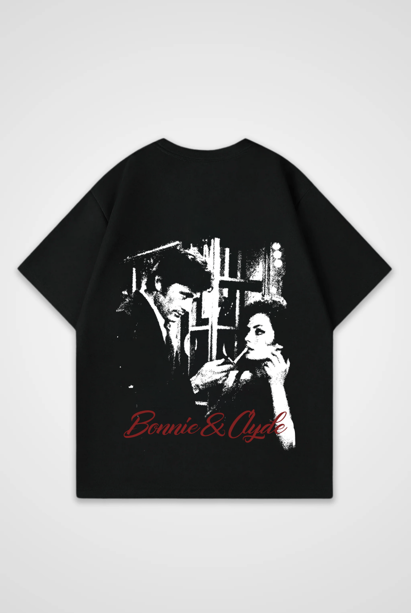 BONNIE & CLYDE Oversized T-Shirt – Produktansicht