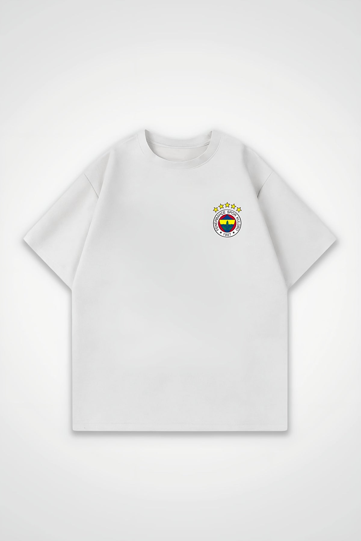 Fenerbahçe Oversized T-Shirt – Kadıköy in Weiß (White)