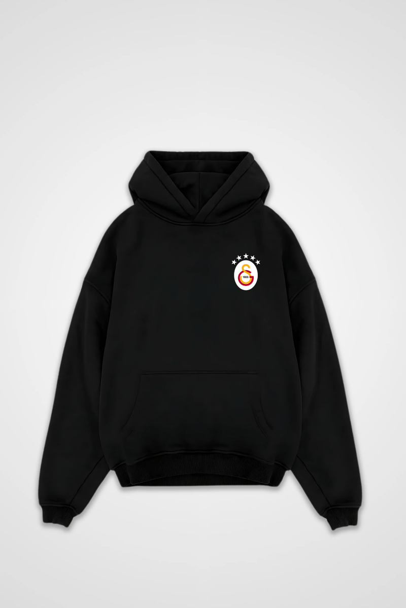 Galatasaray Oversized Hoodie – Zafer in Schwarz (Black)