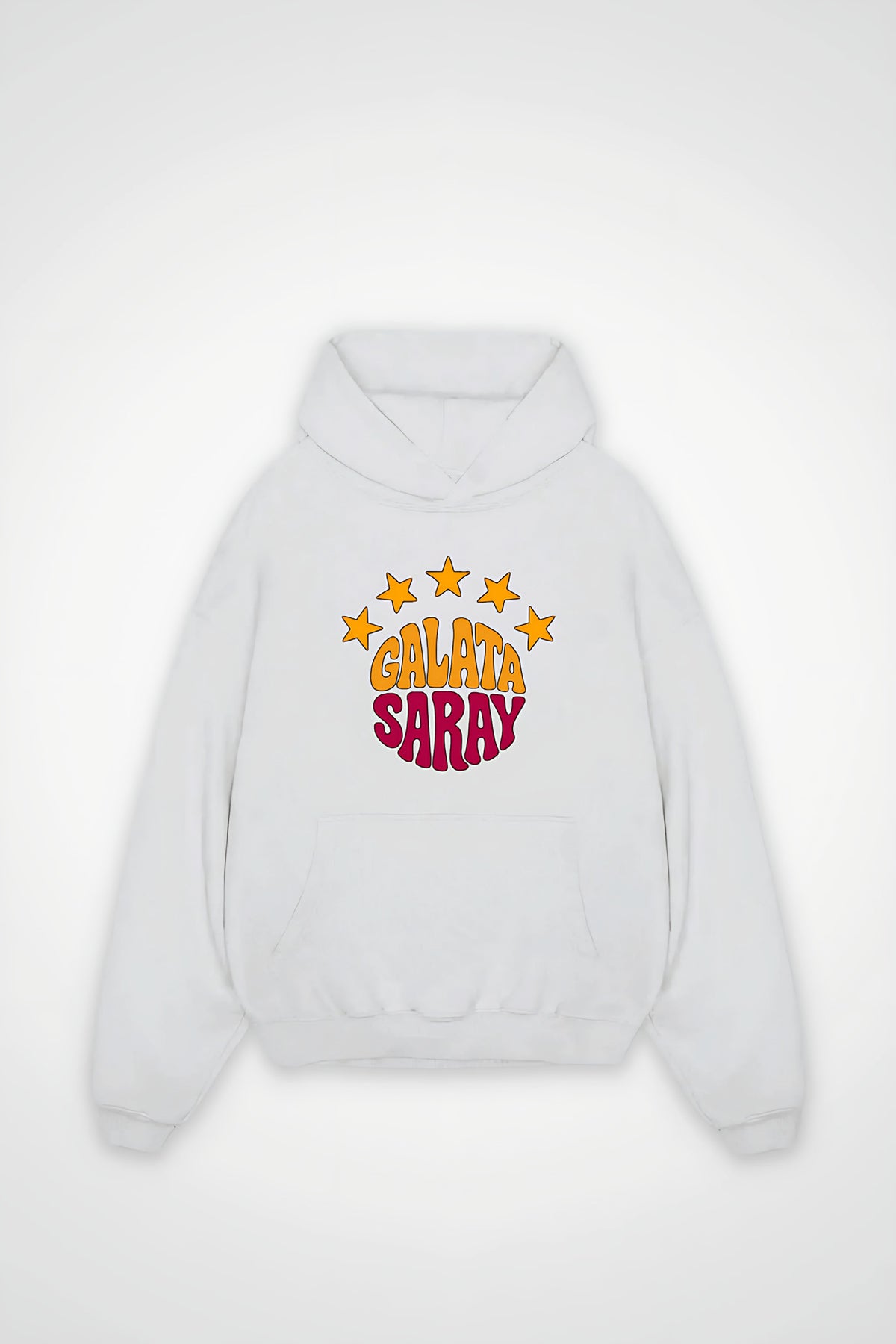 Galatasaray Oversized Hoodie – Aslan in Weiß (White)