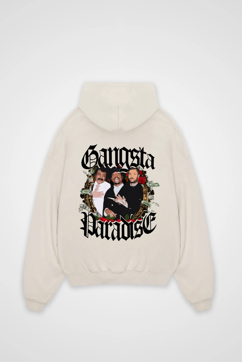 GANGSTER Oversized Zipper Hoodie – Produktansicht