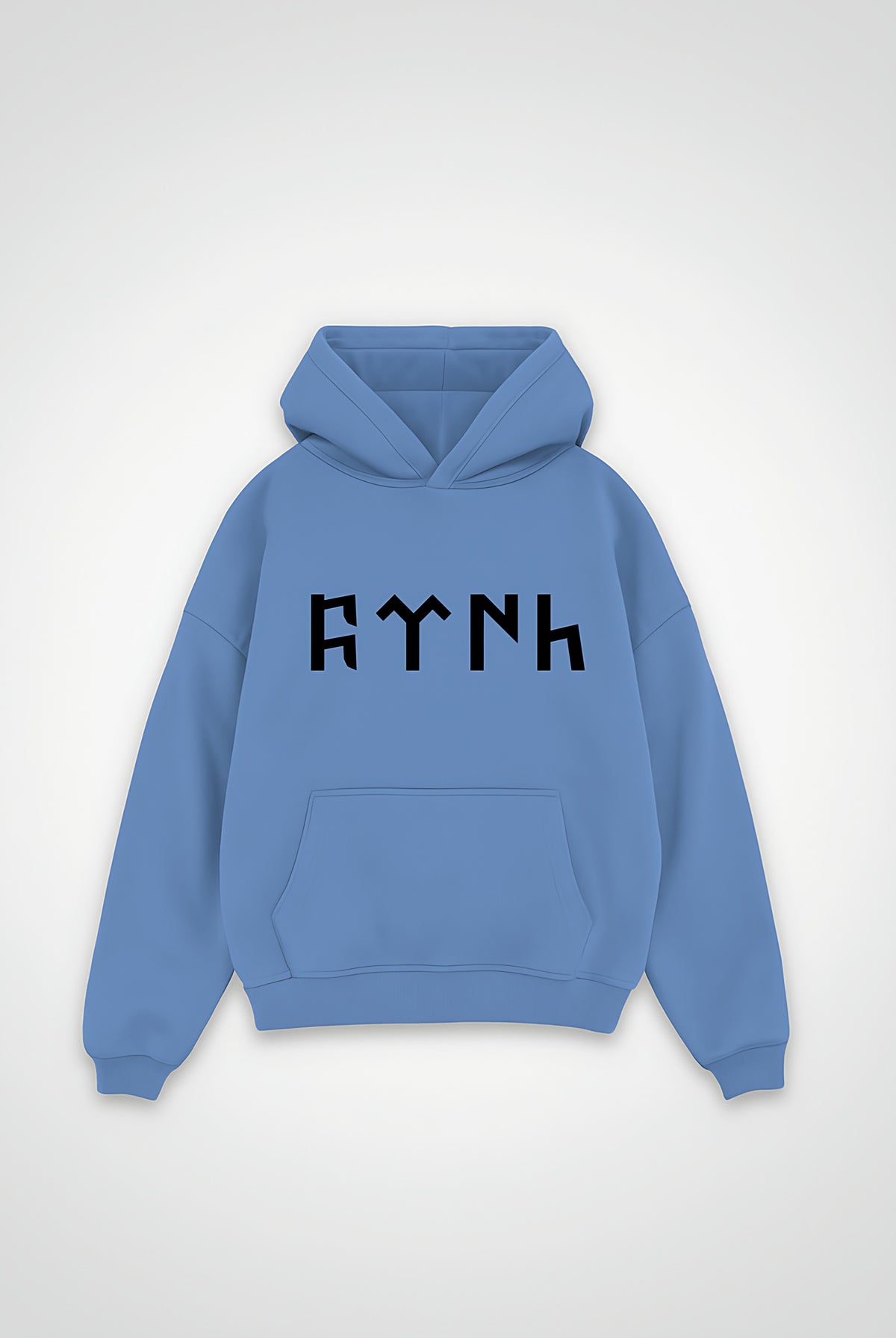 Göktürk Oversized Hoodie – Orhun in Powder Blue