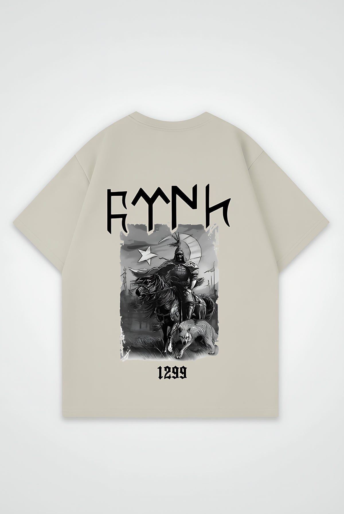 Göktürk Oversized T-Shirt – Turan – Design mit Backprint