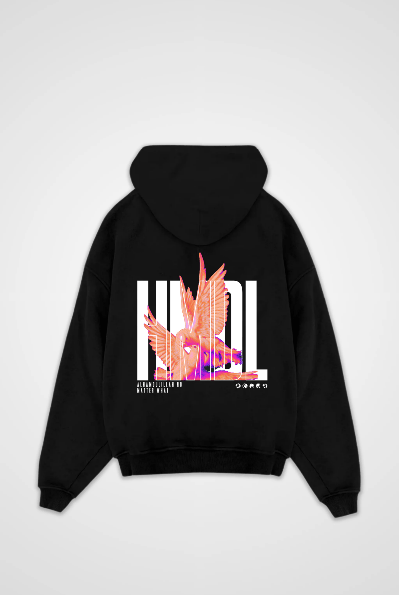 HMDL Oversized Zipper Hoodie – Produktansicht