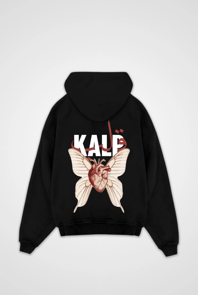 KALP Oversized Zipper Hoodie – Produktansicht