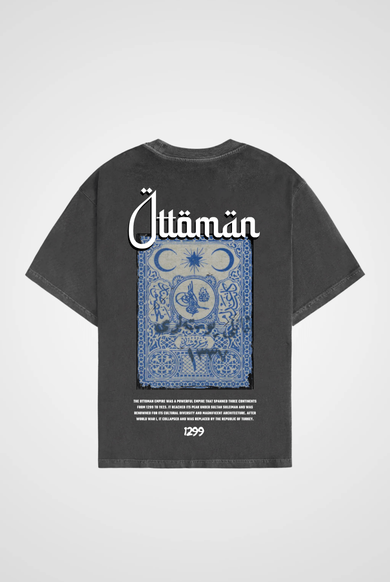 Ottoman Washed Oversized T-Shirt – Produktansicht