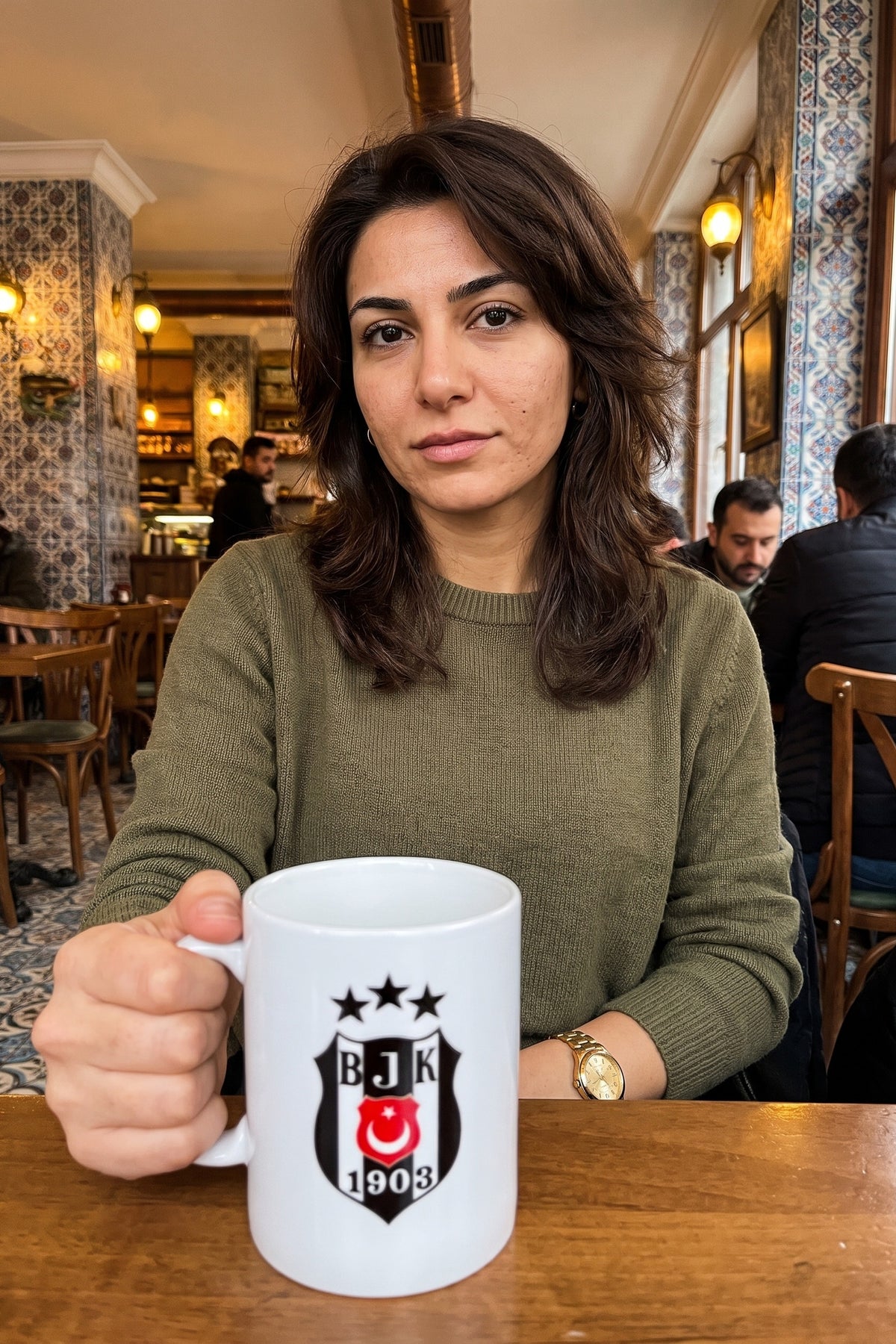Beşiktaş Tasse – Lifestyle-Foto