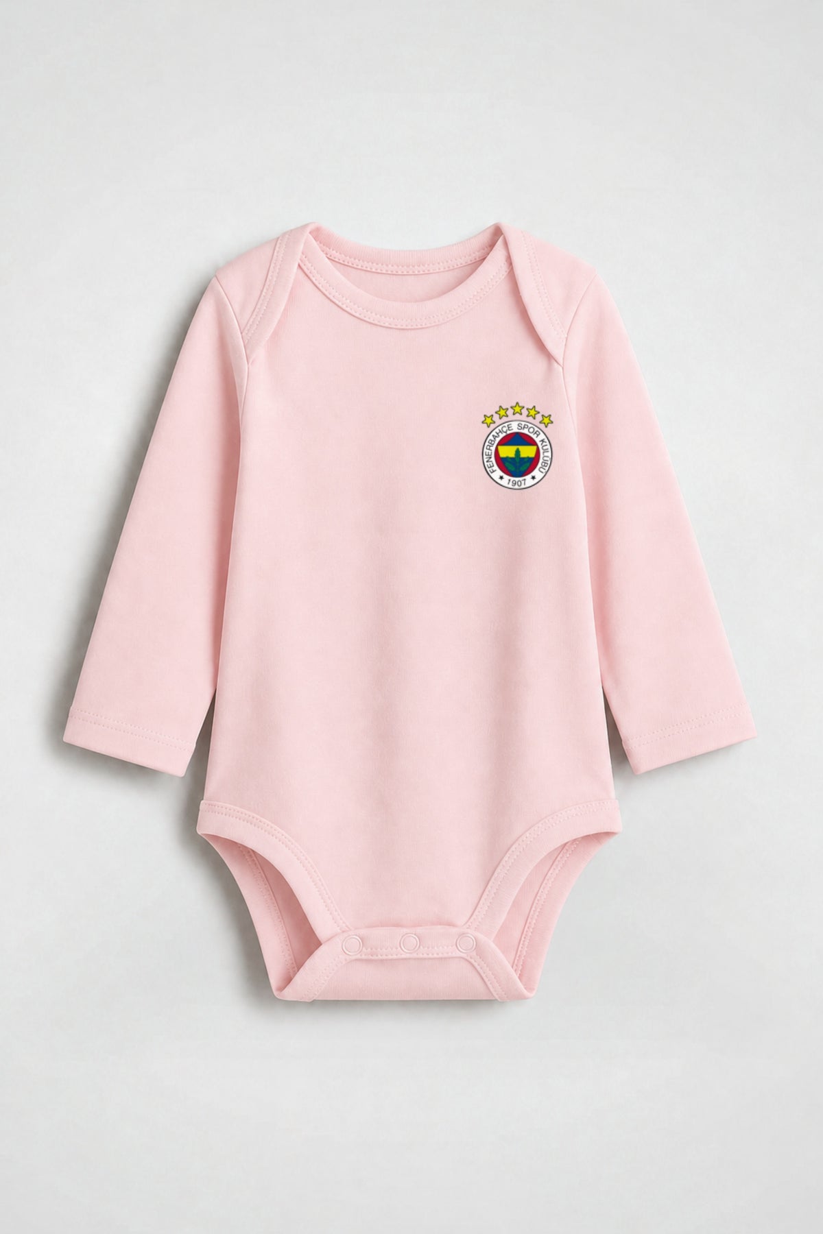 Fenerbahçe Bio-Babybody Langarm – Kadıköy in Powder Pink