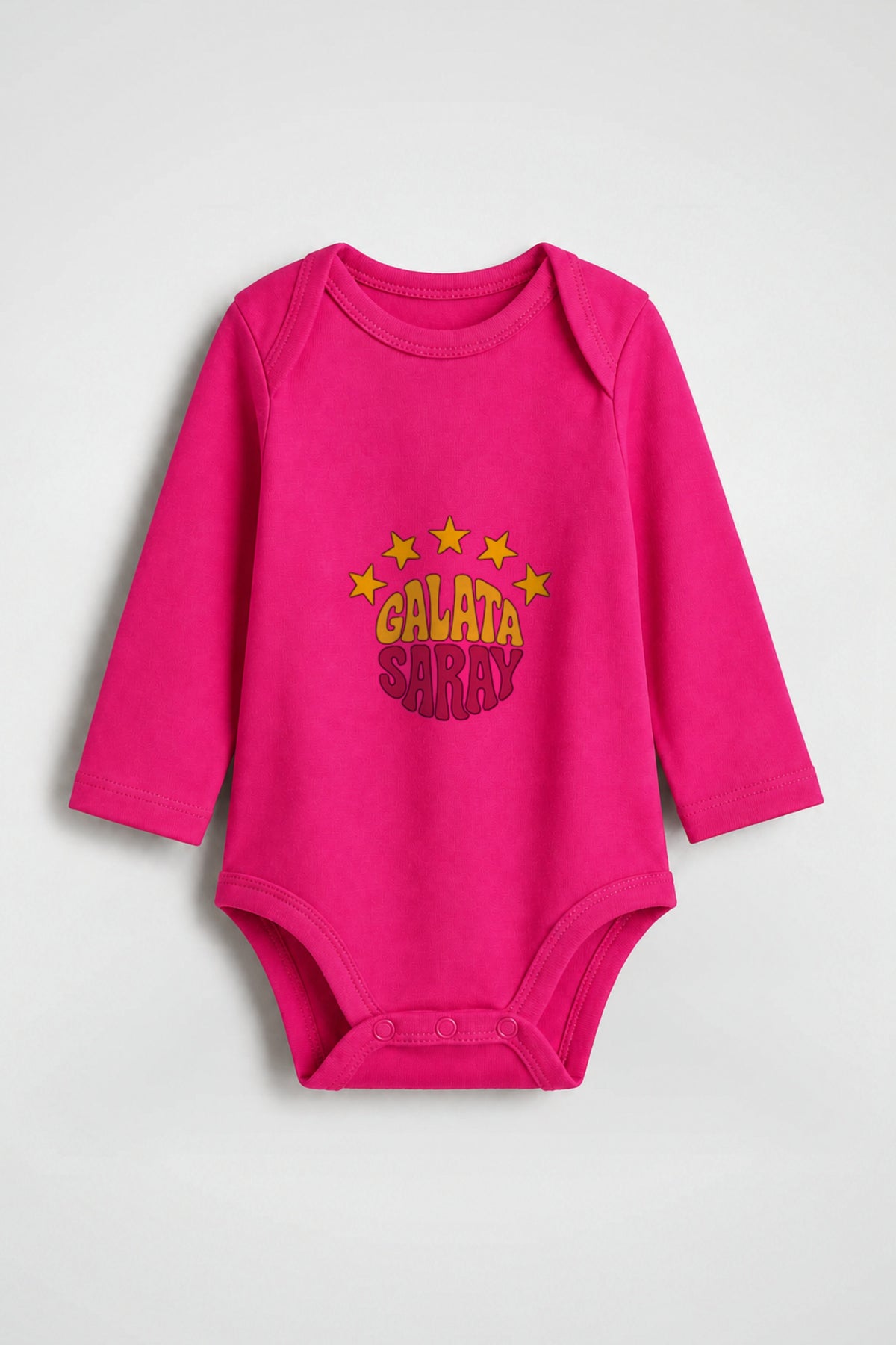 Galatasaray Bio-Babybody Langarm – Cim Bom in Fuchsia