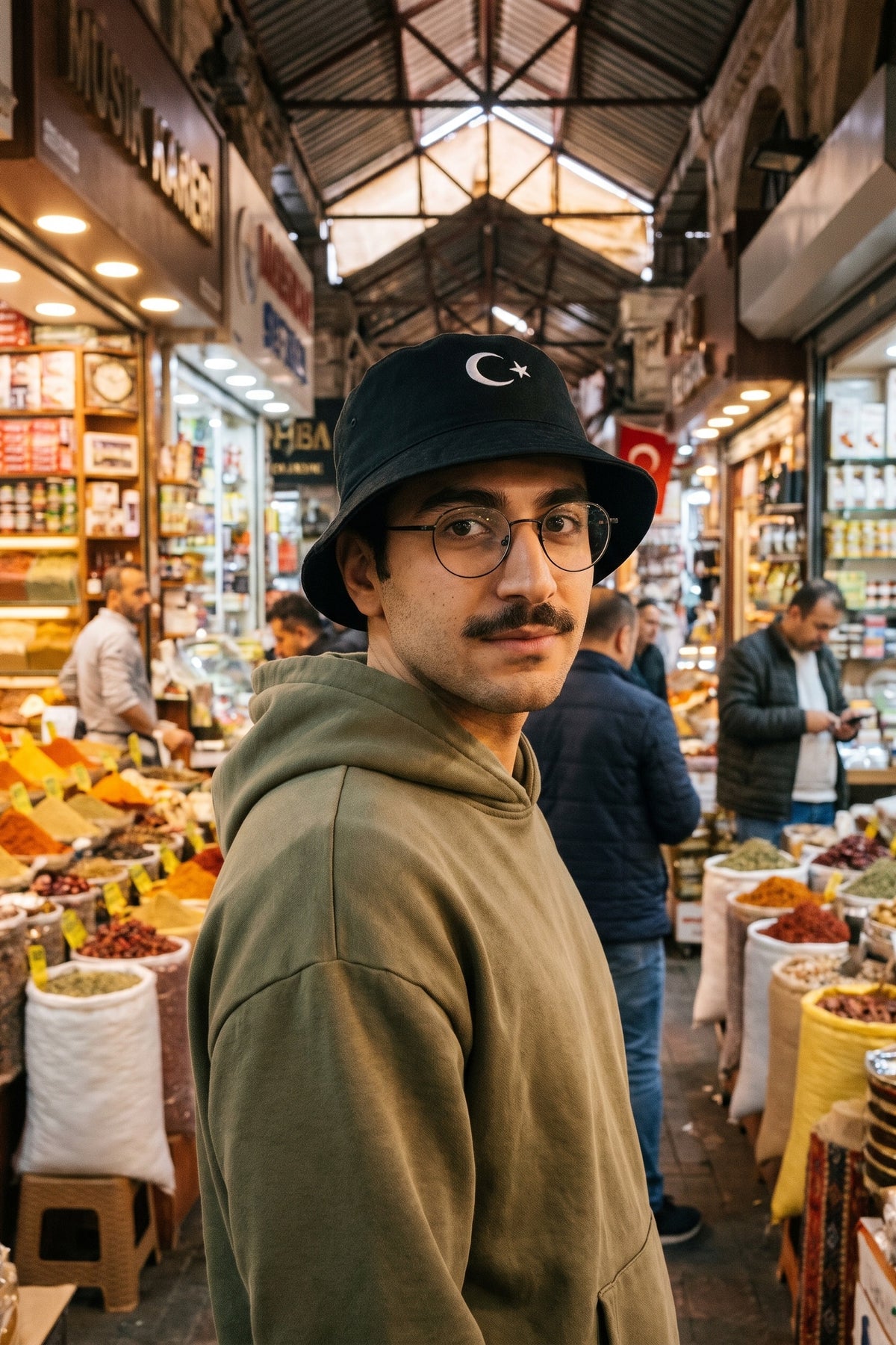 Türkiye Bucket Hat – Model-Foto