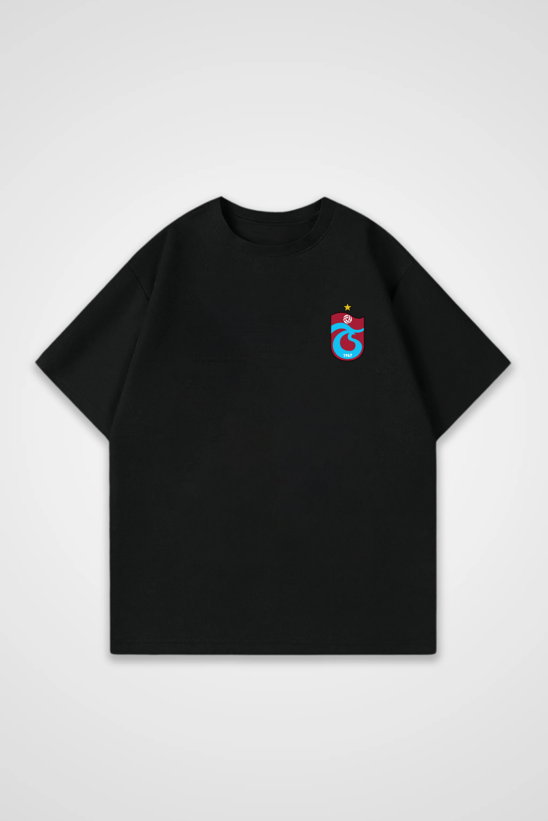 Trabzon Oversized T-Shirt in Schwarz (Black)