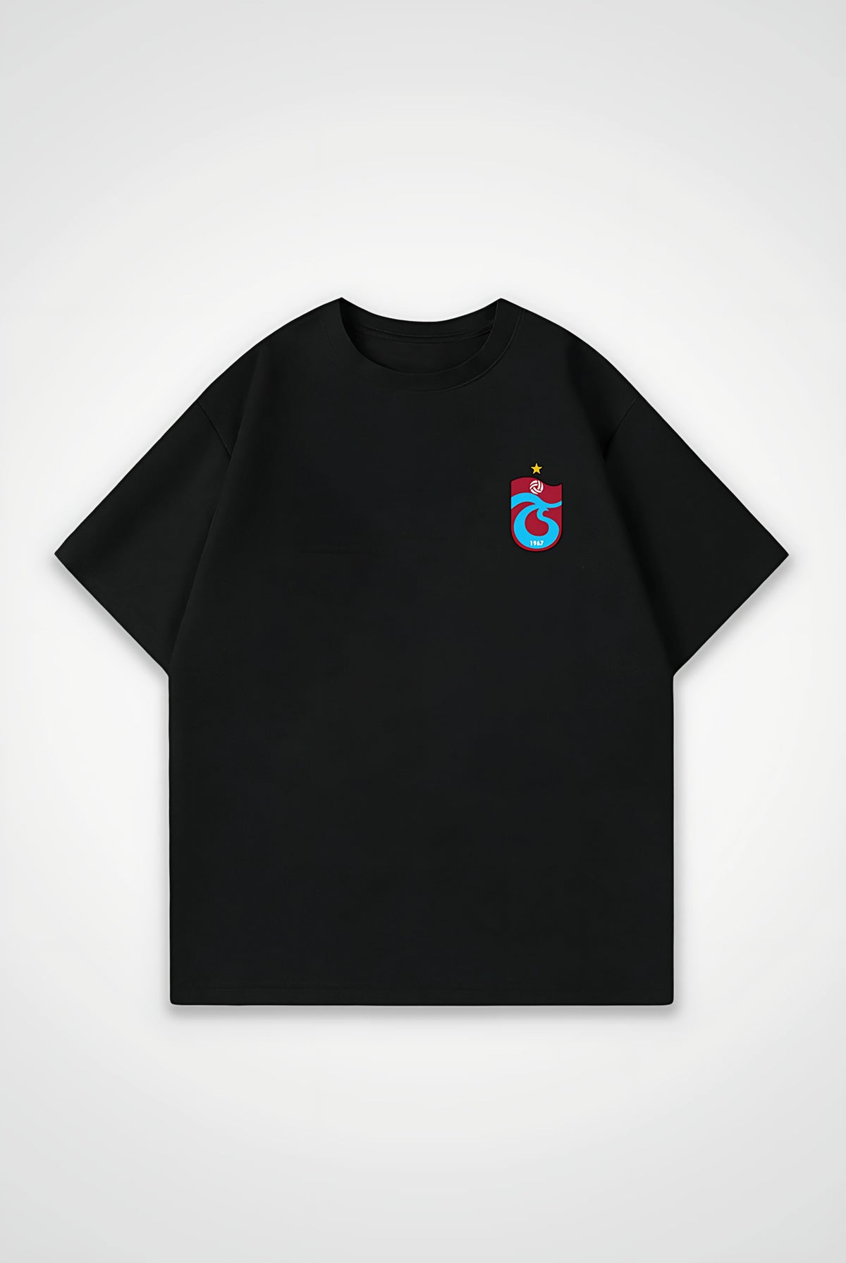 Trabzon Oversized T-Shirt in Schwarz (Black)