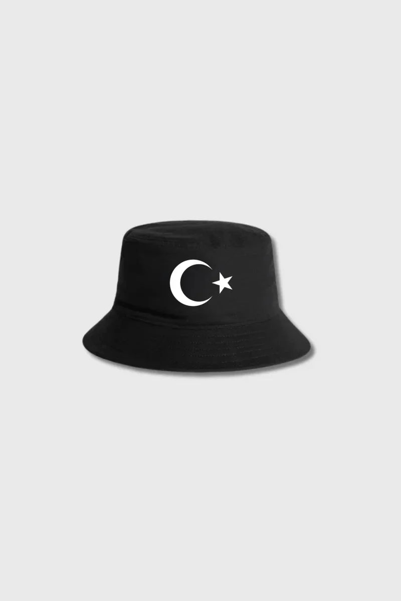 Türkiye Bucket Hat in Schwarz (Black)