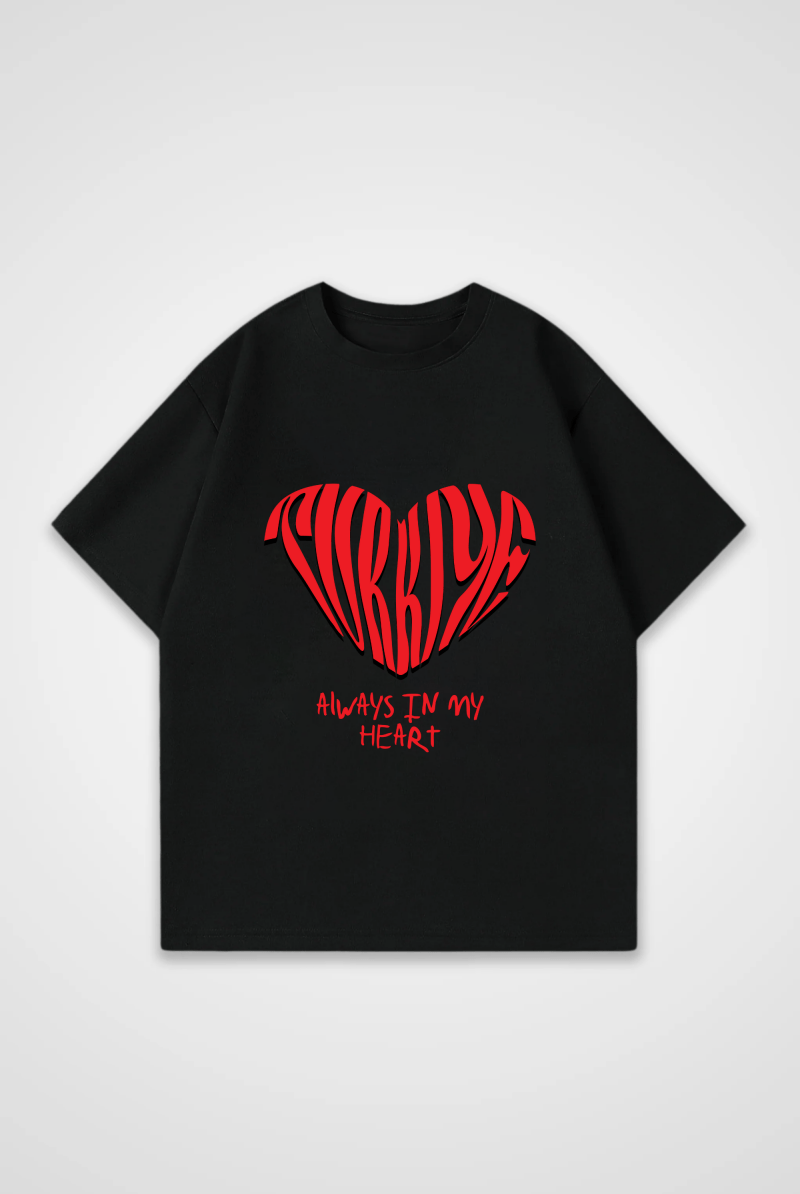 TÜRKİYE Oversized T-Shirt Design 1 – geprüfte Retoure