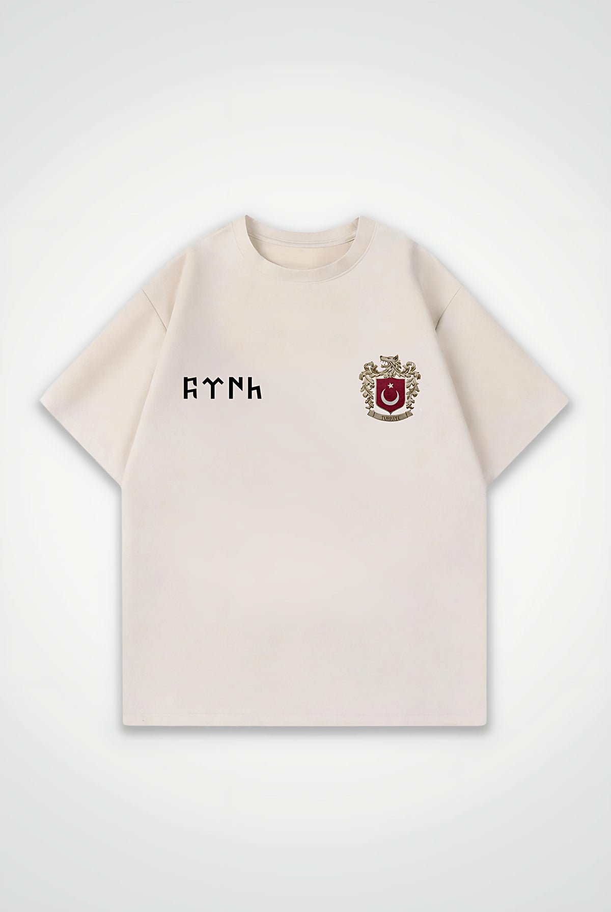 Göktürk Oversized T-Shirt – Miras in Sand