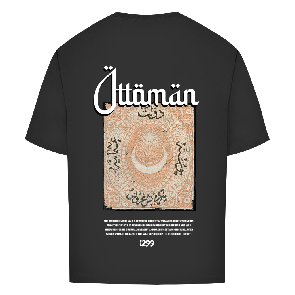 Ottoman Oversized T-Shirt – Design 1 – Produktansicht 6