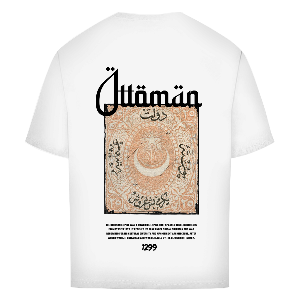 Ottoman Oversized T-Shirt – Design 1 – Produktansicht 10