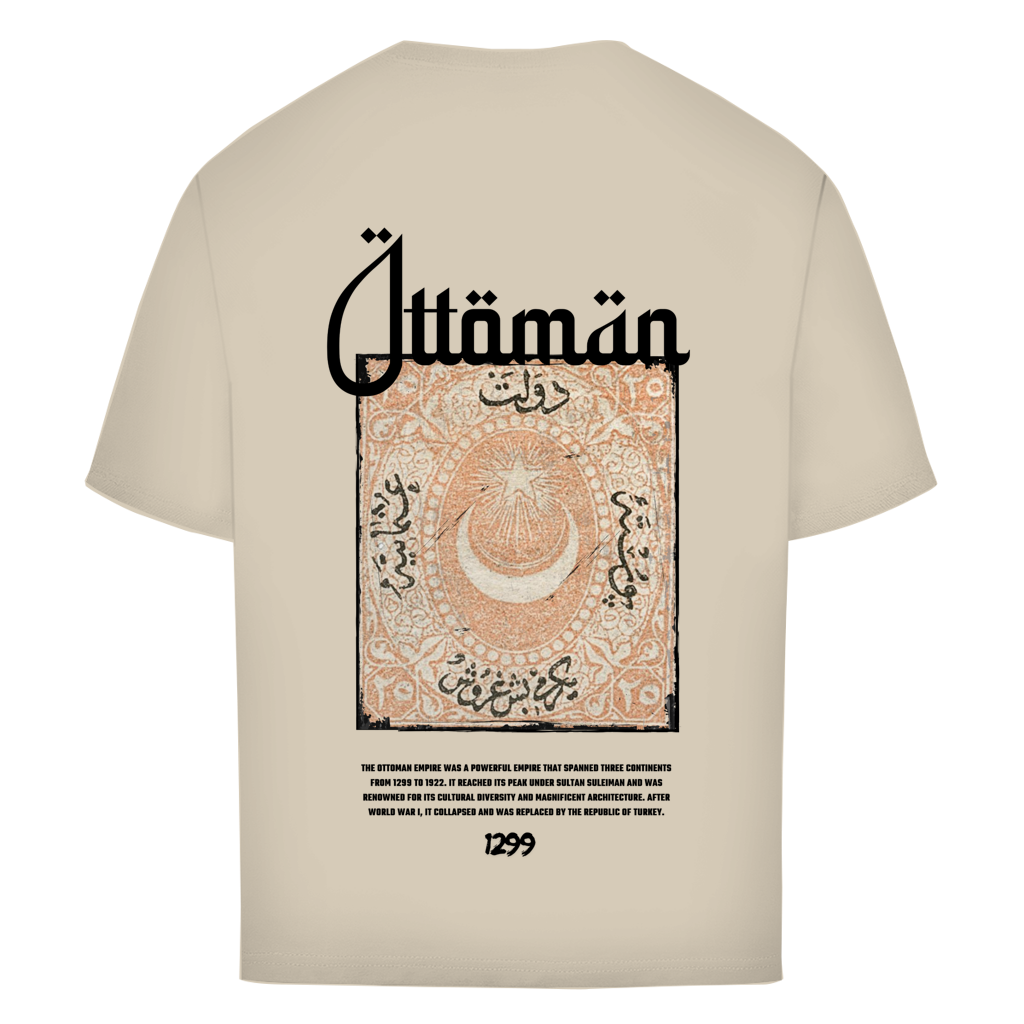 Ottoman Oversized T-Shirt – Design 1 – Produktansicht 11