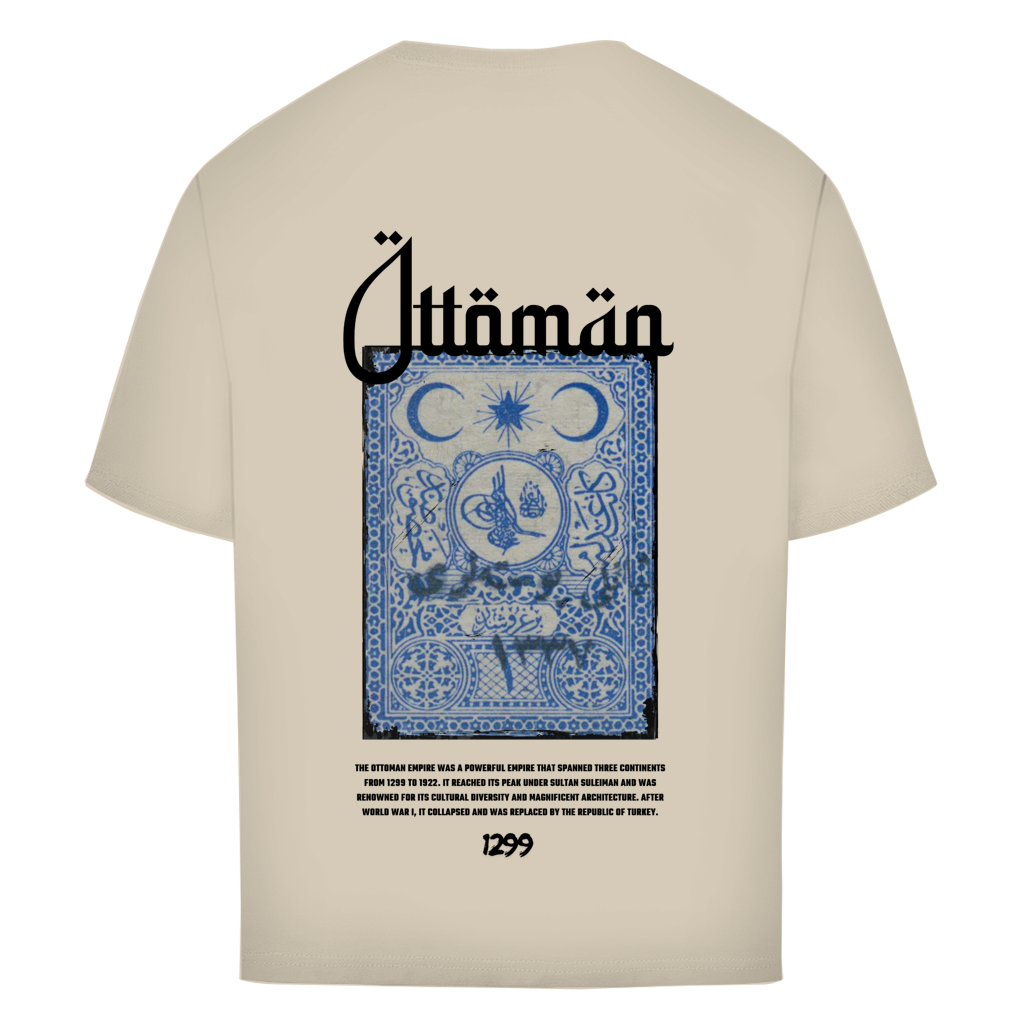 Ottoman Oversized T-Shirt – Design 3 – Produktansicht 6