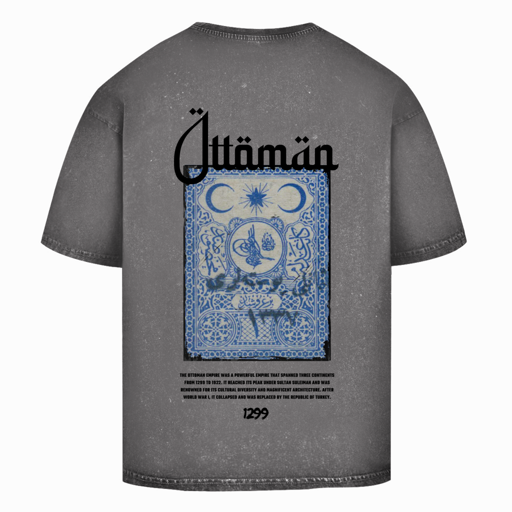 Ottoman Washed Oversized T-Shirt – Produktansicht 6
